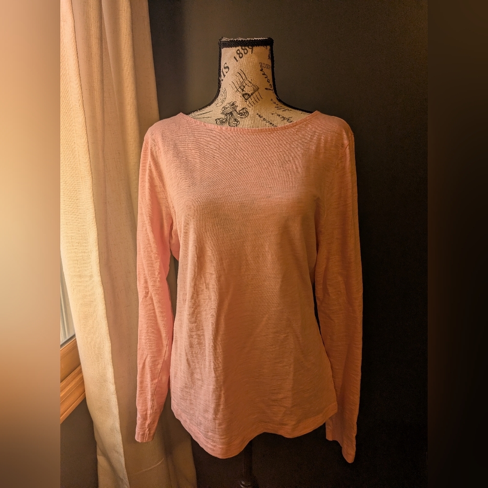 J Crew Artist Tee Light Pink